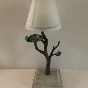 Gracey Knight Tree and bird nest votive holder